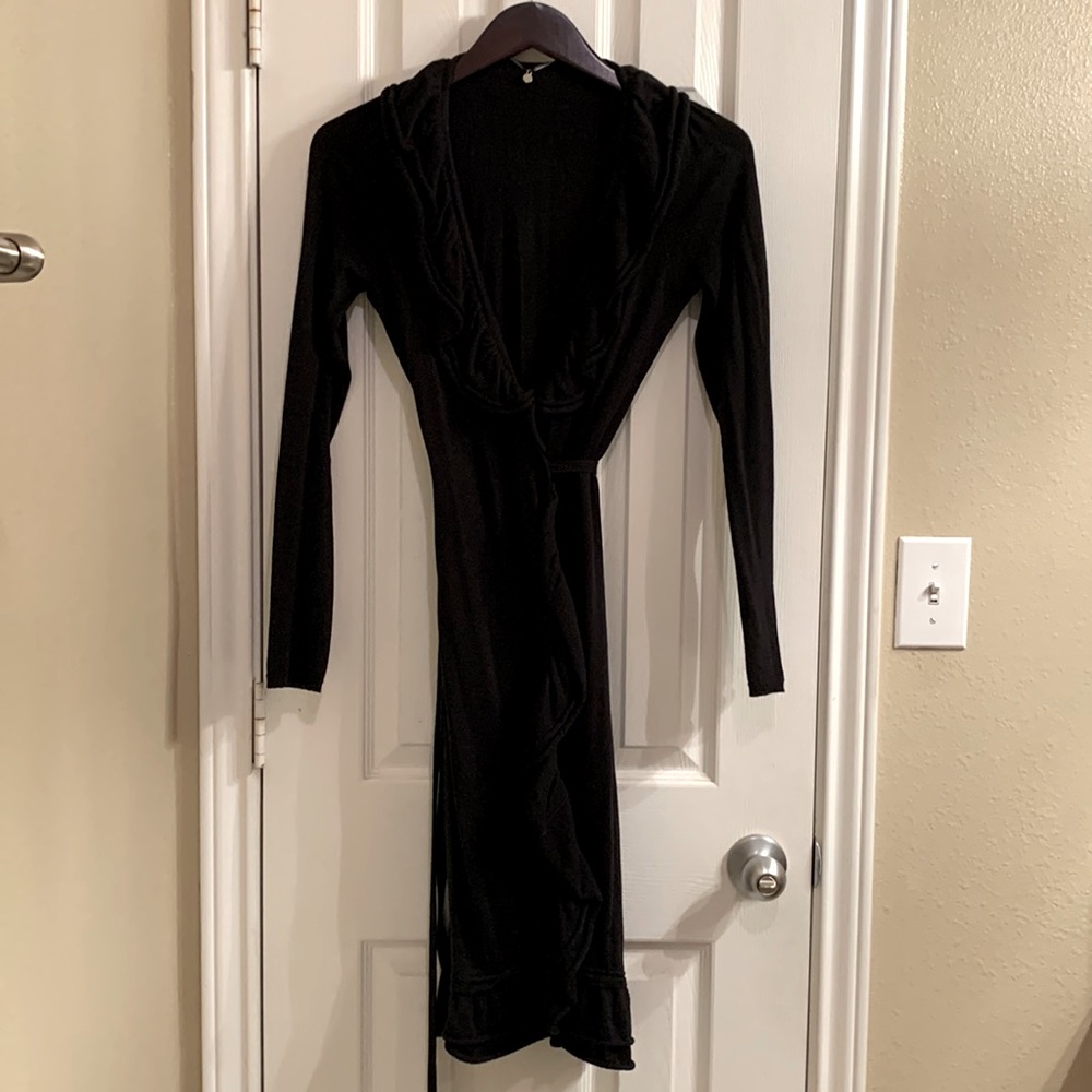 Knitted & Knotted (Anthropologie) Wrap Sweater/Dress